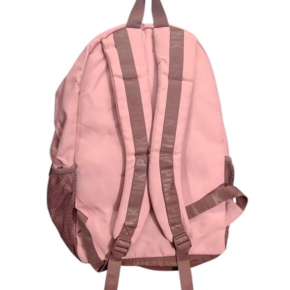 Victoria's Secret Pink Graphic Large Full-Size Campus Backpack Double Layer - Picture 2 of 10